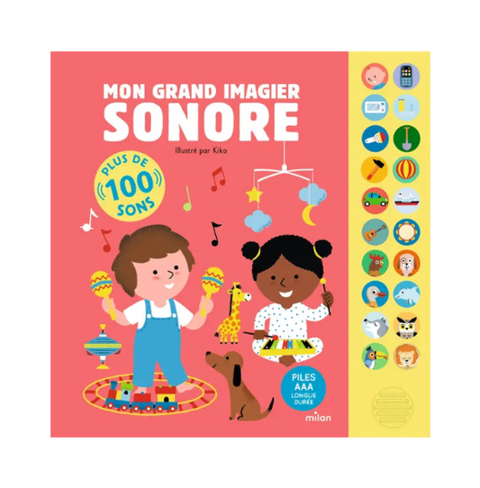 Grand Livre Sonore - Mon grand imagier