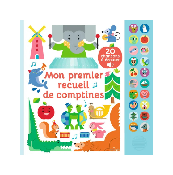 Livre à écouter - Mon premier recueil de comptines