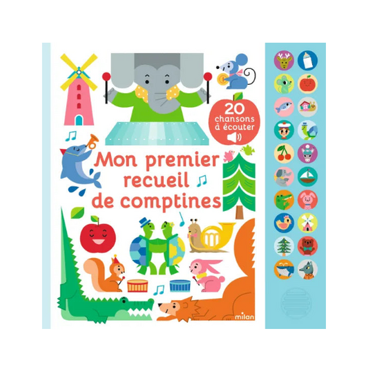 Livre à écouter - Mon premier recueil de comptines
