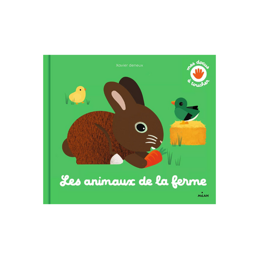 Livre à toucher - Les animaux de la ferme