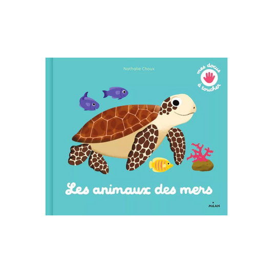 Livre à toucher - Les animaux de la mer