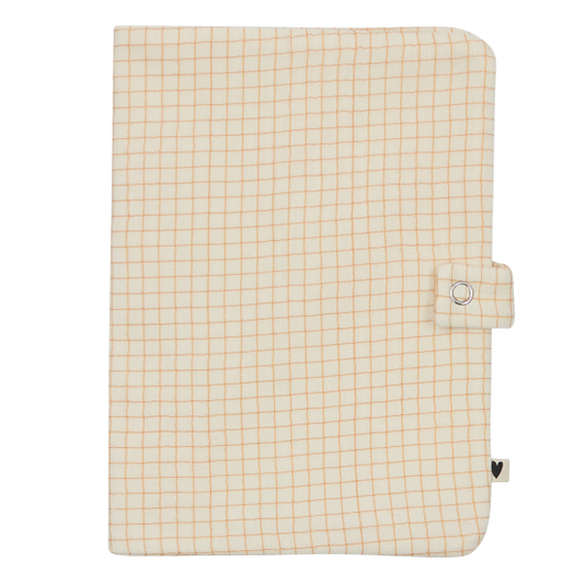Protège carnet - Petits Carreaux
