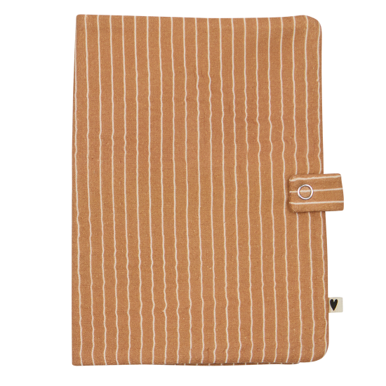 Protège carnet - Rayures Fines