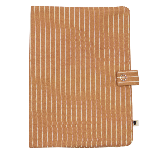 Protège carnet - Rayures Fines