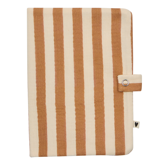 Protège carnet - Rayures Larges