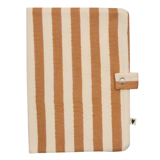 Protège carnet - Rayures Larges
