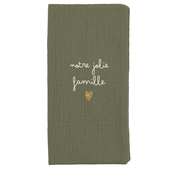 Protège livret de famille - Vert Olive