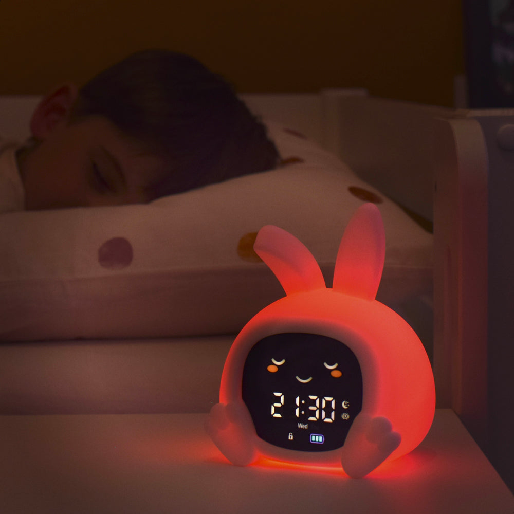 Réveil éducatif lapin - Sarah