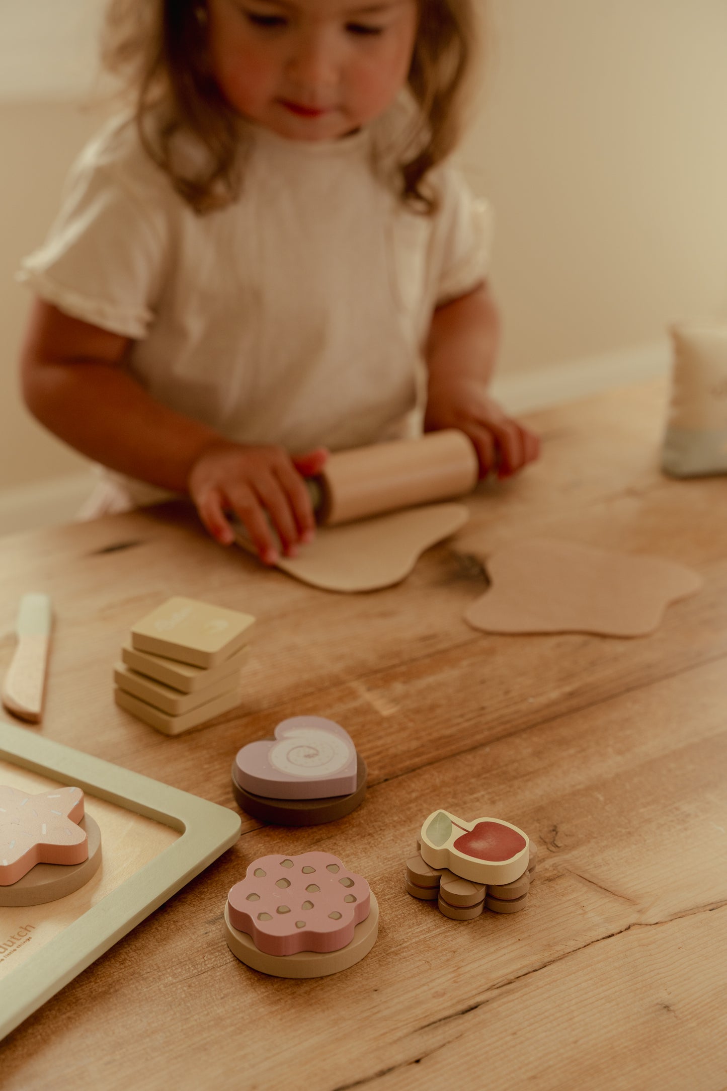 Jouet en bois - Set de pâtisserie