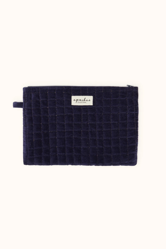 Pochette M - Velours Éclipse