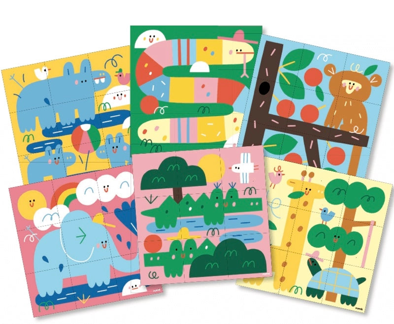 Stickers repositionnables - Les animaux