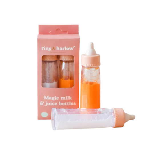 Duo de biberons magiques - Lait & Jus de fruit