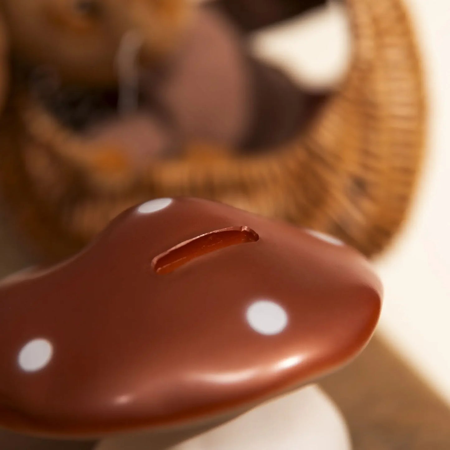 Tirelire champignon - Cuivré