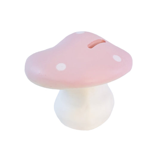 Tirelire champignon - Rose