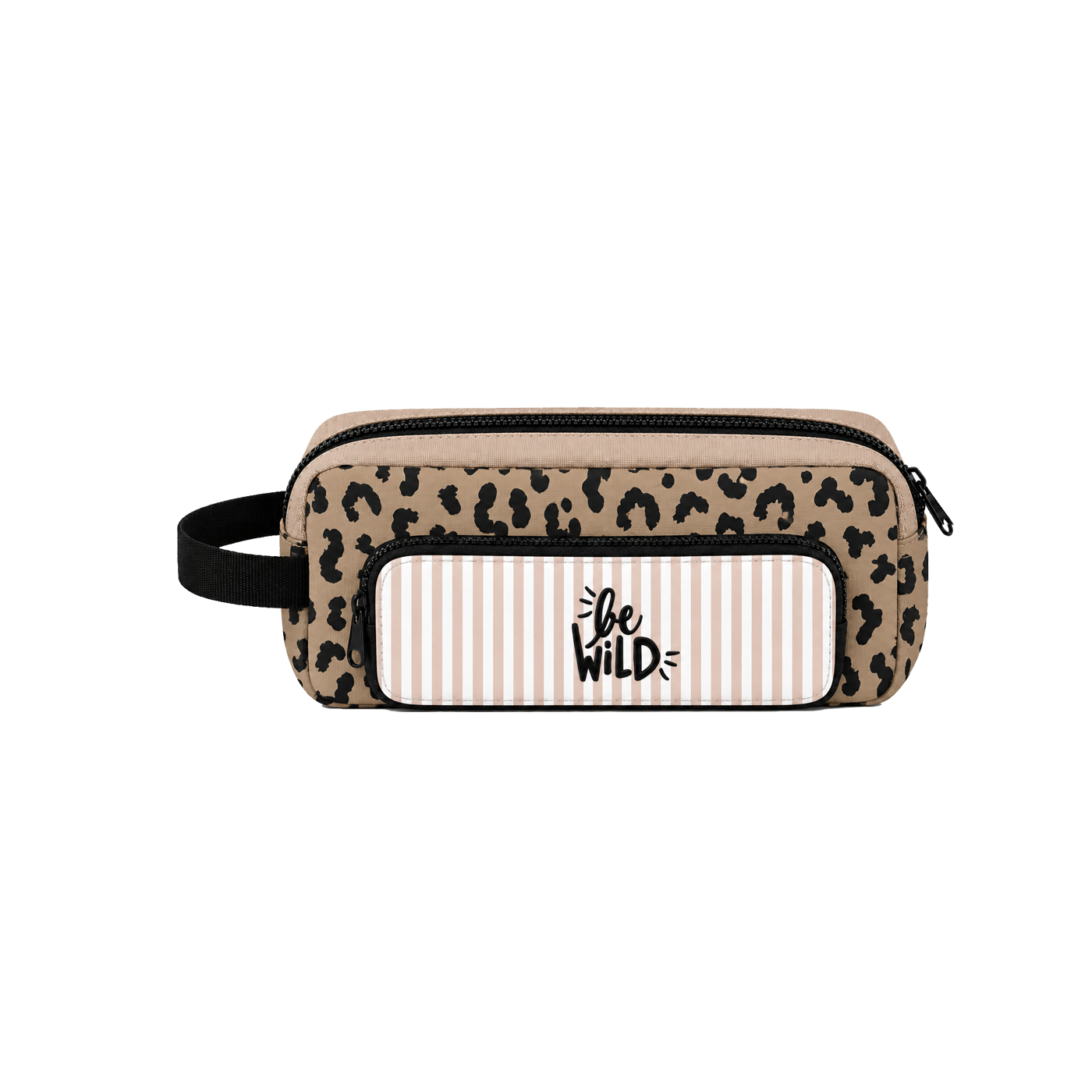 Trousse Lina - Léopard Beige