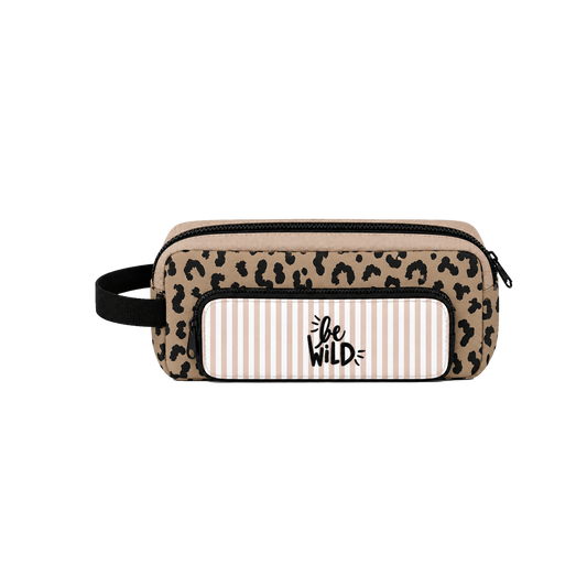 Trousse Lina - Léopard Beige
