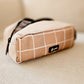 Trousse Zoé - Square Caramel