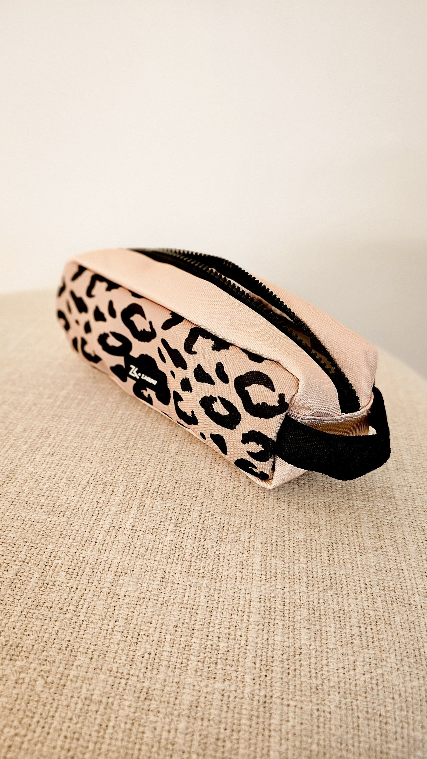 Trousse Zoé - Léopard Beige