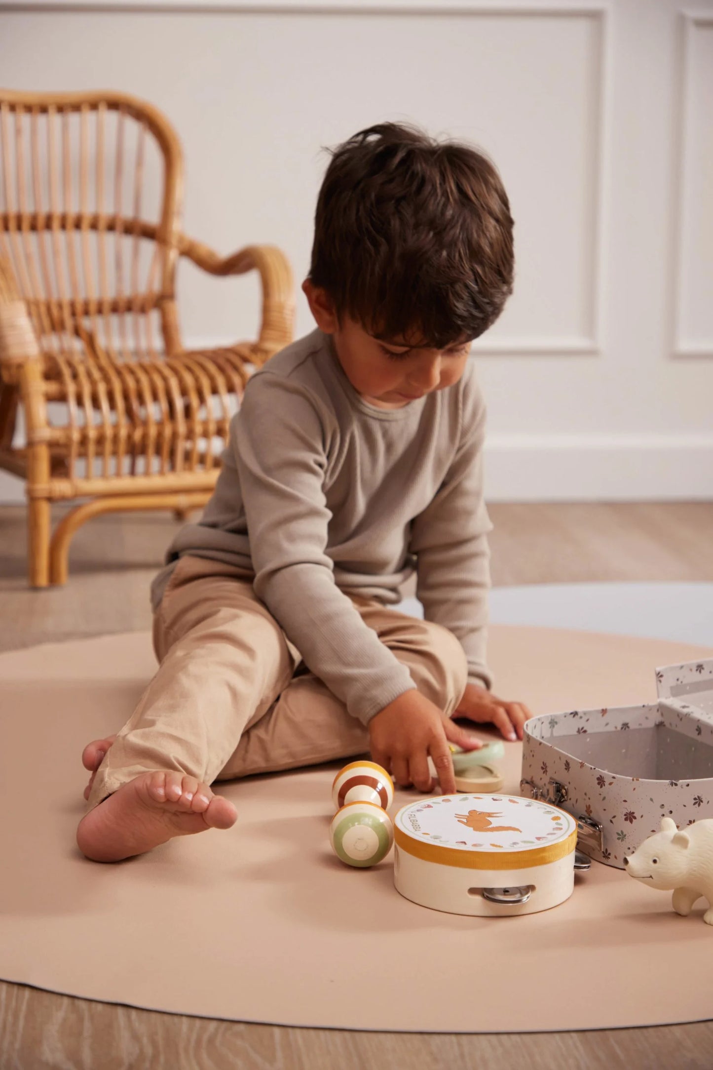 Valisette - 3 instruments en bois