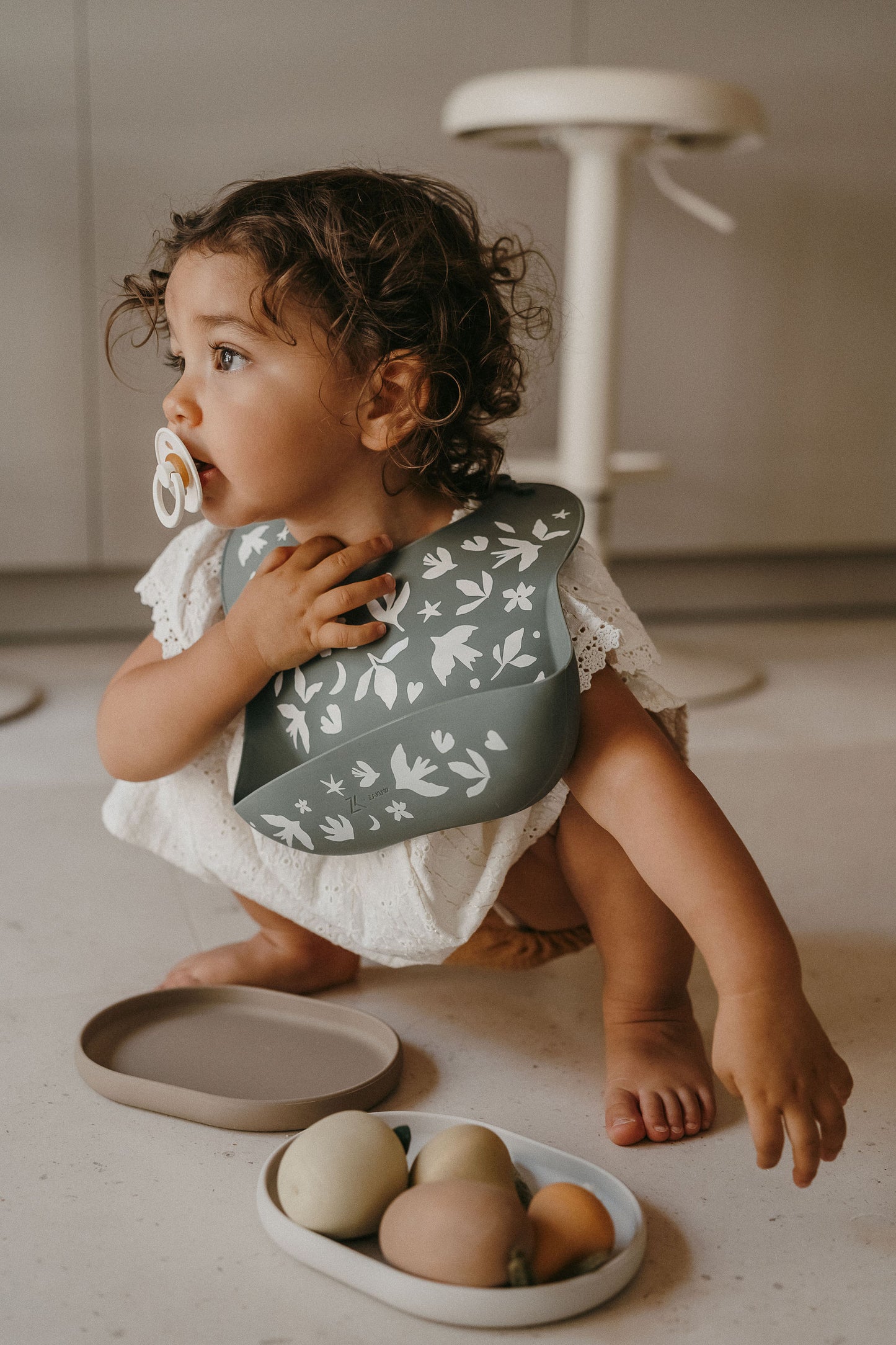 Bavoir silicone - Birdy