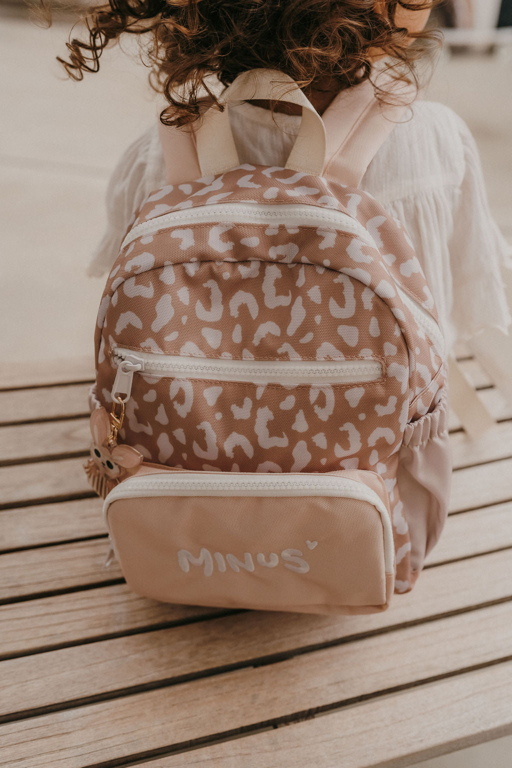 Sac à dos Milo - Léopard Beige