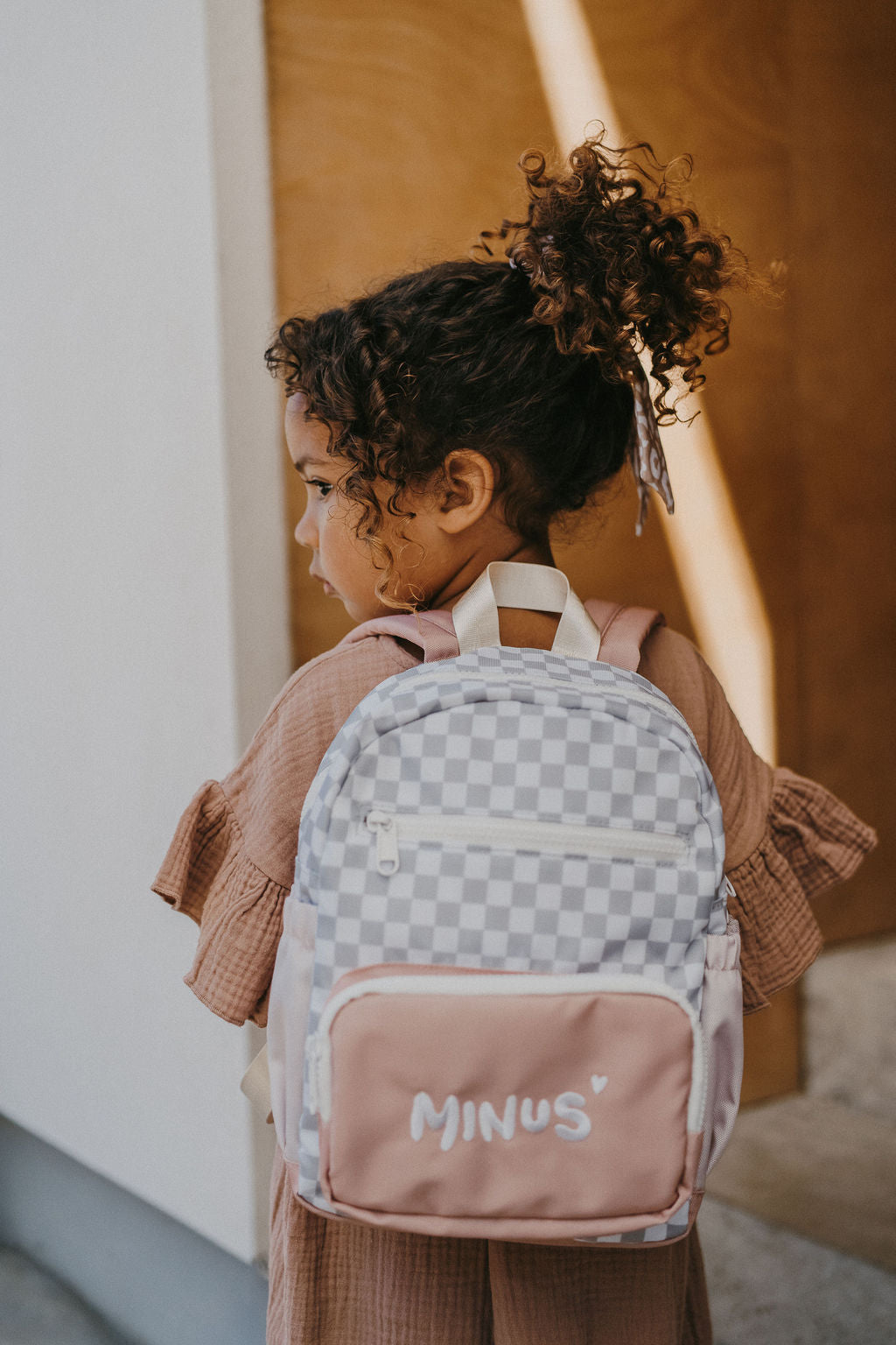 Sac à dos Milo - Damier Écume