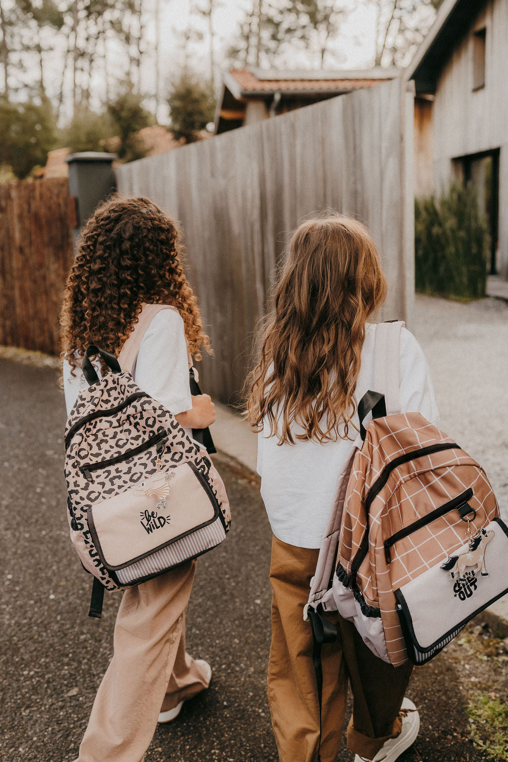 Sac à dos Noé - Léopard Beige