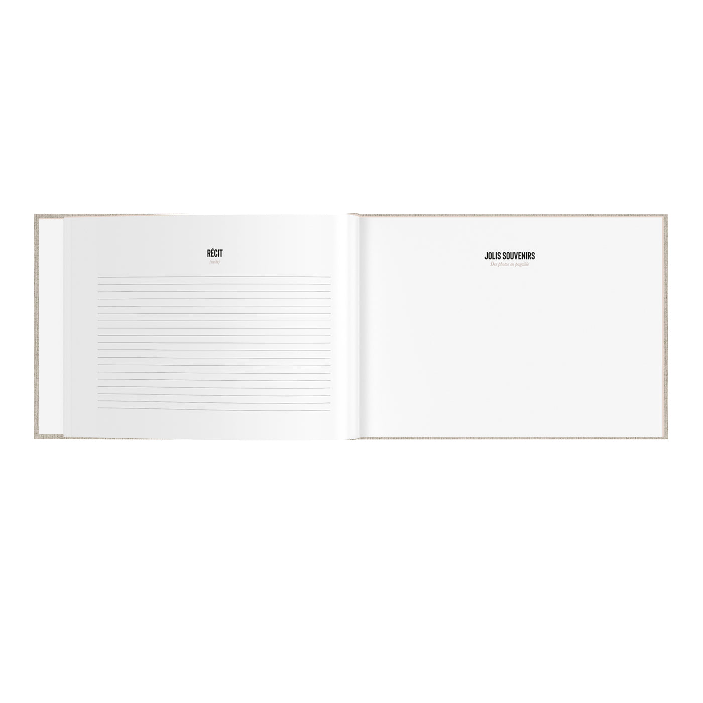 Livre - Souvenirs de vacances