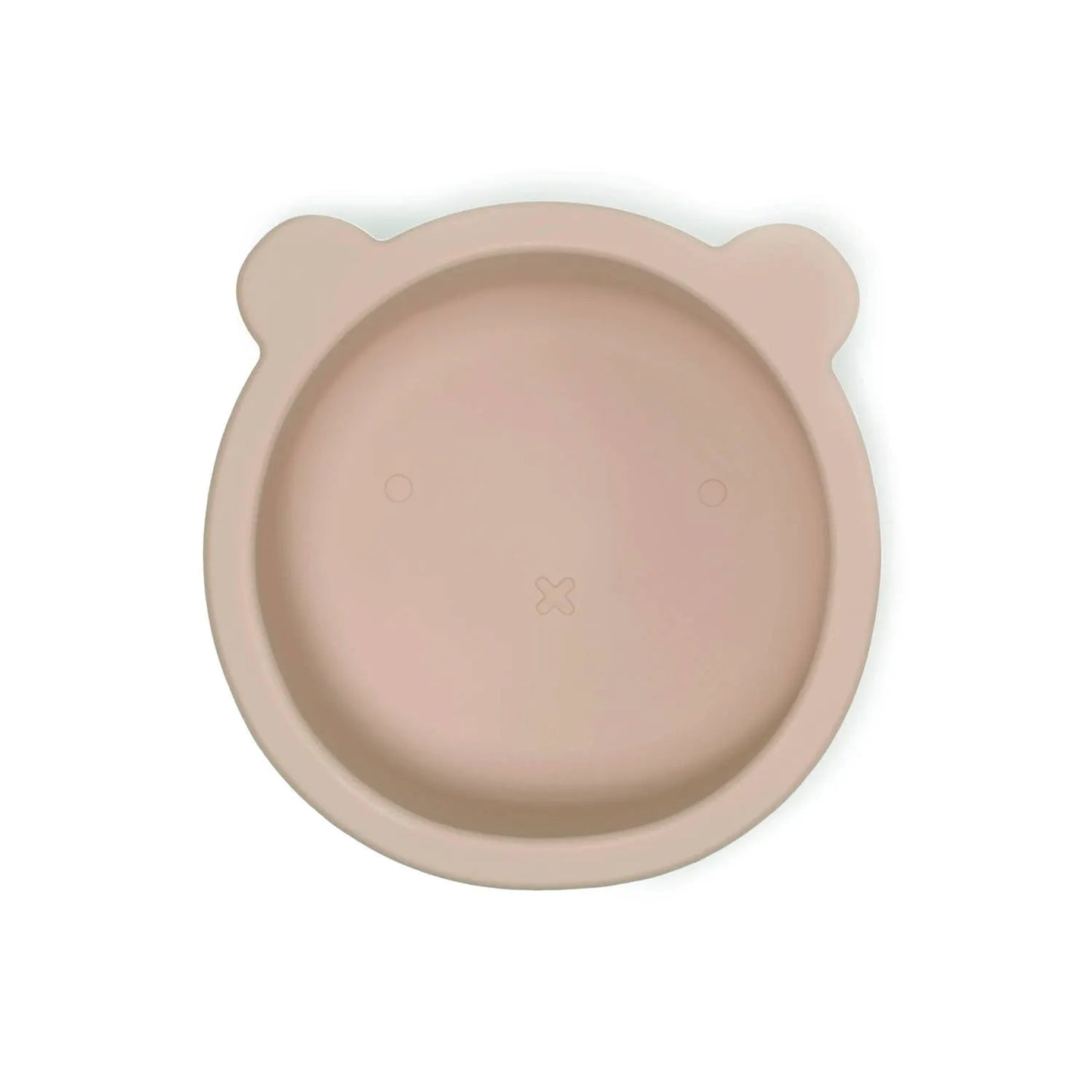 Bol silicone avec couvercle - Taupe